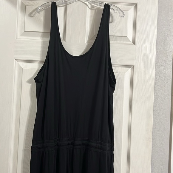 Michael Stars Theo Tank Jumpsuit with Drawstring Black Size 2X - Picture 12 of 14